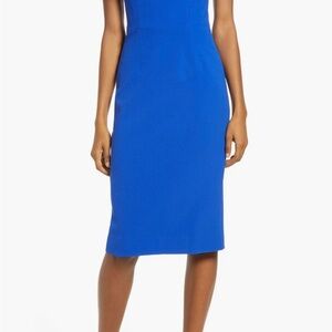 Dress the Population Electric Blue Bailey Midi Dress